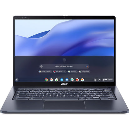 Acer CP714-1WN CP714-1WN-560E Chromebook convertible 2 en 1 à écran tactile 14" - WUXGA - 1920 x 1200 - Intel Core i5 12e génération i5-1235U Deca-core (10 cœurs) 1,30 GHz - 8 Go de RAM totale - 256 Go de SSD - Bleu ardoise NX.K3YAA.002