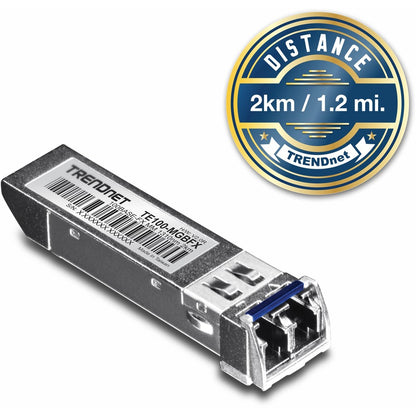TRENDnet Mini-GBIC Multi-Mode 100Base-FX LC Module (2KM) TE100-MGBFX