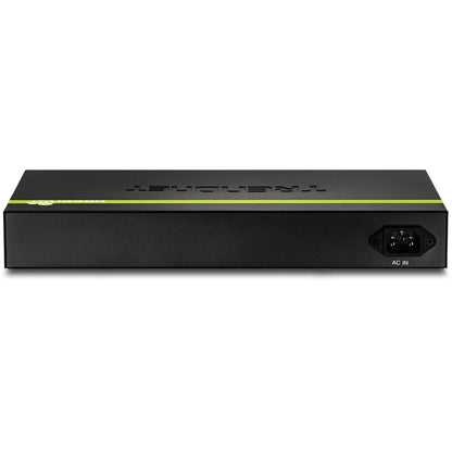 TRENDnet 10-Port Gigabit Web Smart PoE+ Switch, 8 x PoE+ Gigabit Ports, 2 x Gigabit Ethernet Ports, 2 x Shared SFP Slots, 75W Total Power Budget, Rack Mountable, Lifetime Protection, Black, TPE-1020WS TPE-1020WS