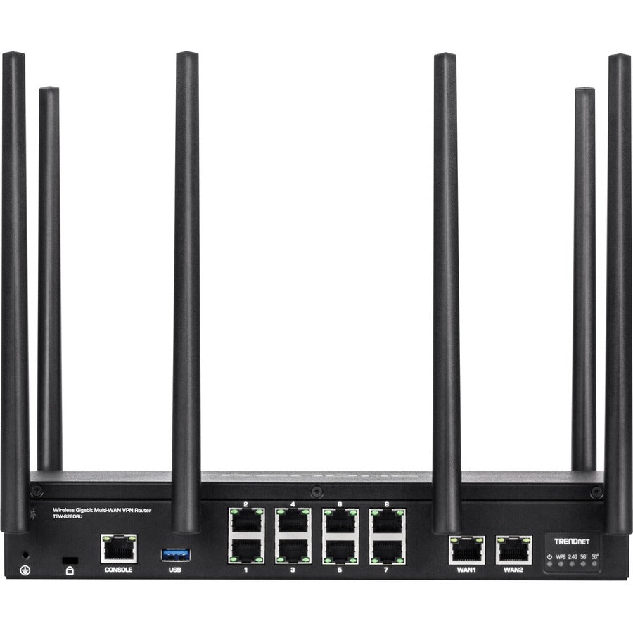 TRENDnet TEW-829DRU Wi-Fi 5 IEEE 802.11ac Ethernet Wireless Router TEW-829DRU-CA