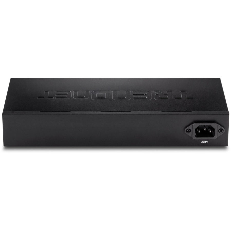 TRENDnet Switch Web Smart Gigabit 10 ports ; capacité de commutation 20 Gbps ; 8 ports RJ-45 ; 2 x SFP ; emplacements ; VLAN ; QoS ; LACP ; prise en charge IPv6 ; sans ventilateur ; montable en rack ; protection à vie ; TEG-082WS TEG-082WS