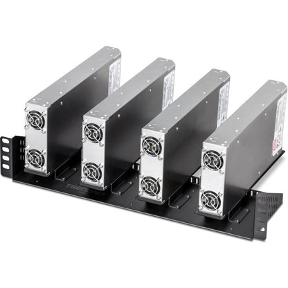 TRENDnet TI-R4U, châssis vertical d'alimentation industrielle monté en rack 19" pour TI-RSP100048 TI-R4U