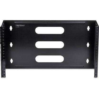 TRENDnet 6U 19-inch Hinged Wall Mount Bracket for Patch Panels and PDU Power Strips, TC-WP6U, Supports EIA-310, Steel Construction, Use with TRENDnet TC-P24C6 & TC-P16C6 Patch Panels (sold separately) TC-WP6U