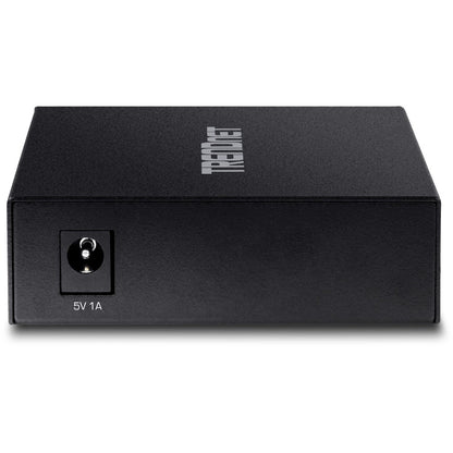 Convertisseur fibre optique multimode 1000Base-T vers 1000Base-SX de TRENDnet ; jusqu'à 550 m (1 800 pi) ; capacité de commutation de 2 Gbit/s ; TFC-GMSC TFC-GMSC