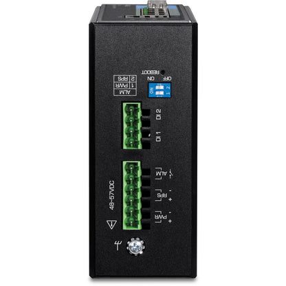 TRENDnet 6-Port Industrial Gigabit L2+ Managed PoE++ DIN-Rail Switch TI-BG62I