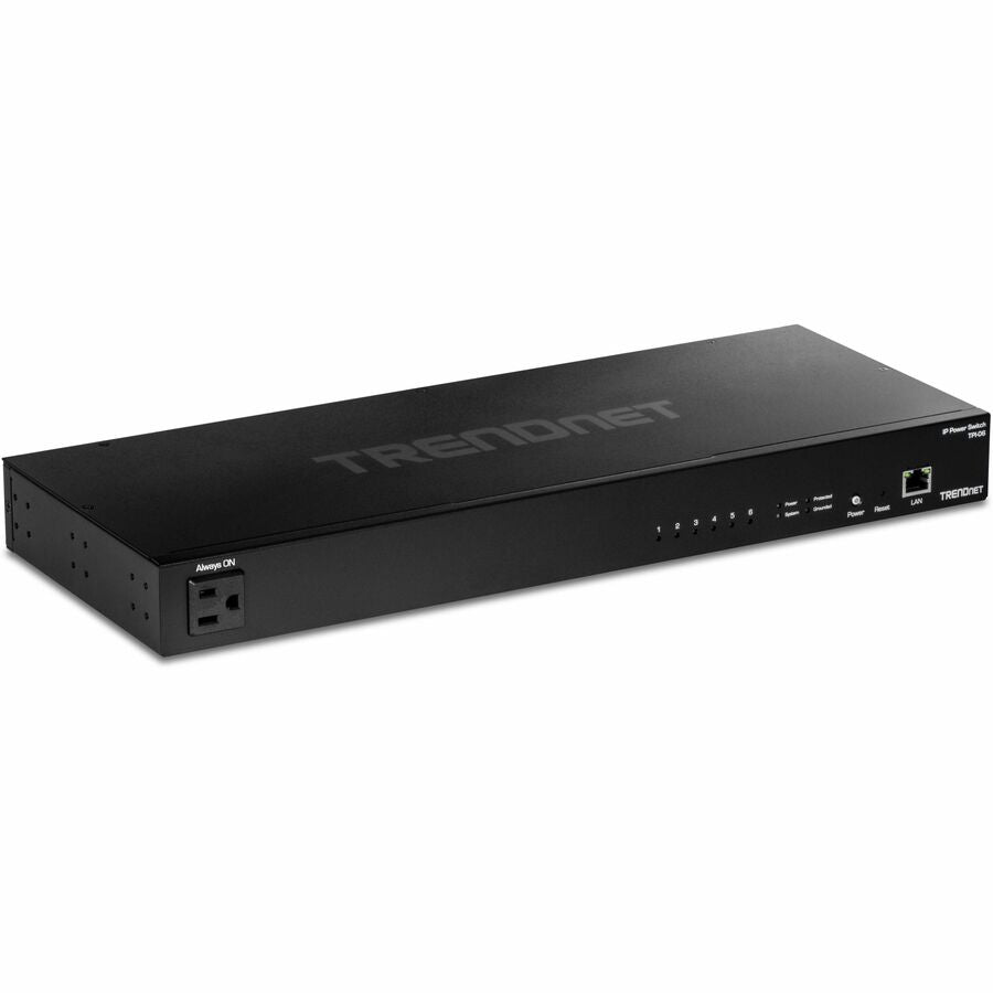 Unité de distribution d'alimentation TRENDnet à 6 prises et à montage en rack TPI-06