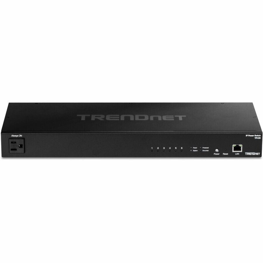 Unité de distribution d'alimentation TRENDnet à 6 prises et à montage en rack TPI-06