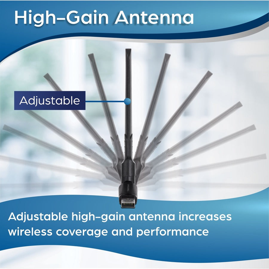 Adaptateur Wi-Fi TRENDnet TEW-805UBH IEEE 802.11ac - Conforme TAA TEW-805UBH