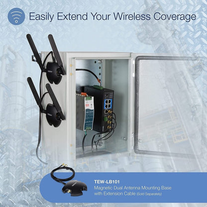 TRENDnet TI-W100  IEEE 802.11ac Ethernet Wireless Router - TAA Compliant TI-W100