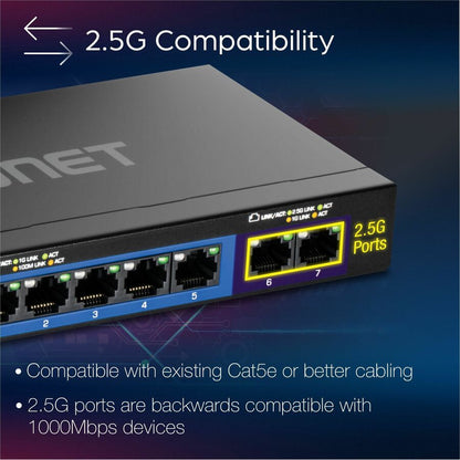 Commutateur multi-Gig à 7 ports TRENDnet TEG-S327