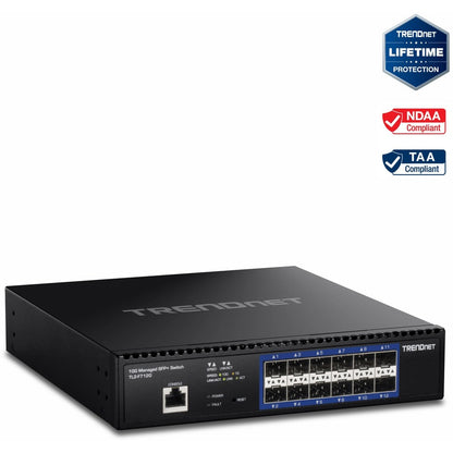 TRENDnet 12-Port 10G Layer 2 Managed SFP+ Switch TL2-F7120