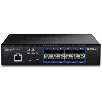 TRENDnet 12-Port 10G Layer 2 Managed SFP+ Switch TL2-F7120