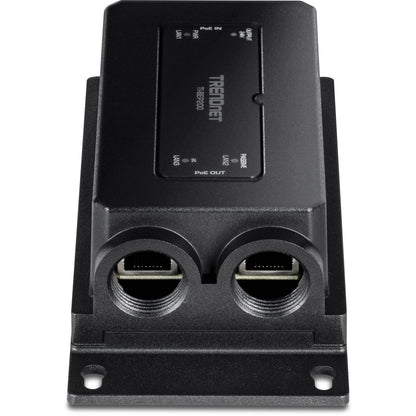 TRENDnet 2-Port Industrial Outdoor Gigabit Active/Passive PoE+ Extender TI-BEP200