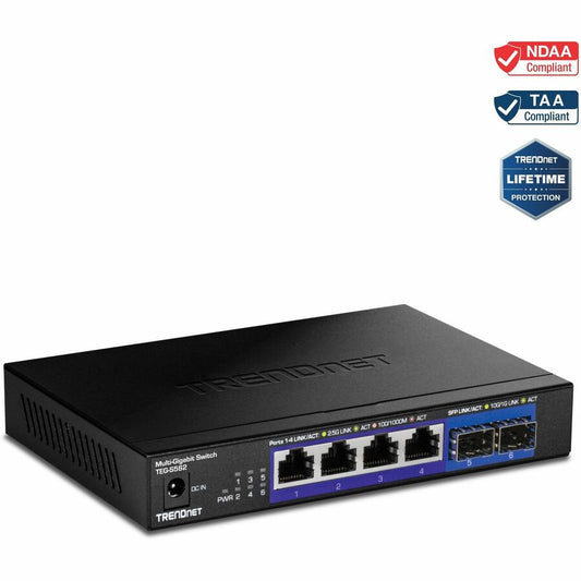 Commutateur multi-gigabit non géré à 6 ports TRENDnet TEG-S562