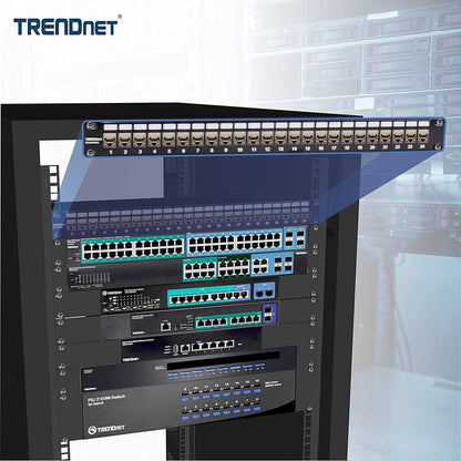 TRENDnet Shielded Cat6A Keystone Jack, 6-Pack Bundle, TC-K06C6A, 180&deg; Angle Termination, Compatible with Cat5/Cat5e/Cat6 Cabling, Use w/ TC-KP24S Shielded Blank Keystone Patch Panel (sold separately) TC-K06C6A