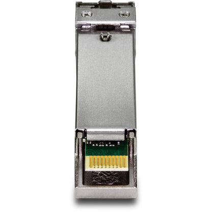 TRENDnet SFP to RJ45 10GBASE-ER SFP+ Single Mode LC Module; TEG-10GBS40; Up to 40 km (24.9 Miles); Hot Pluggable SFP+ Transceiver; 1550nm Wavelength; 3.3 V Power Supply; Lifetime Protection TEG-10GBS40