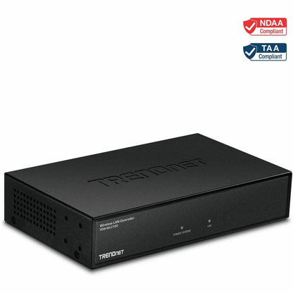 Contrôleur LAN sans fil TRENDnet ; commutateur GB 5 ports intégré ; compatible avec : TEW-755AP/TEW-821DAP/TEW-825DAP ; gestion des points d'accès ; TEW-WLC100 TEW-WLC100