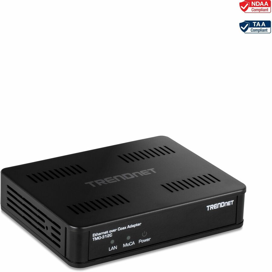 Adaptateur Ethernet sur coaxial 2,5 Gbit/s TRENDnet TMO-312C