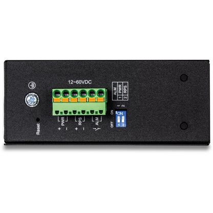Commutateur industriel Gigabit L2 à rail DIN géré à 16 ports TRENDnet TI-G160I-M