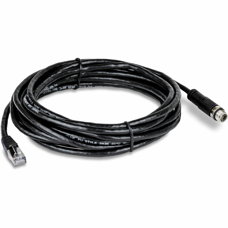 Câble Ethernet industriel TRENDnet M12 vers RJ-45, 5 m (16,4 pi) TI-CD05