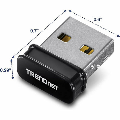 Adaptateur Wi-Fi TRENDnet TEW-648UBM IEEE 802.11n - Conforme TAA TEW-648UBM