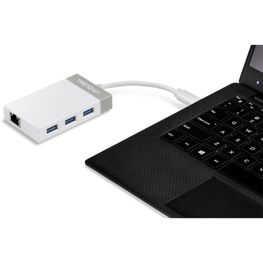 Adaptateur USB-C vers Gigabit TRENDnet, 12,7 cm (5) pour Windows, Mac OS, MacBook et Surface Pro, TUC-ETGH3 TUC-ETGH3