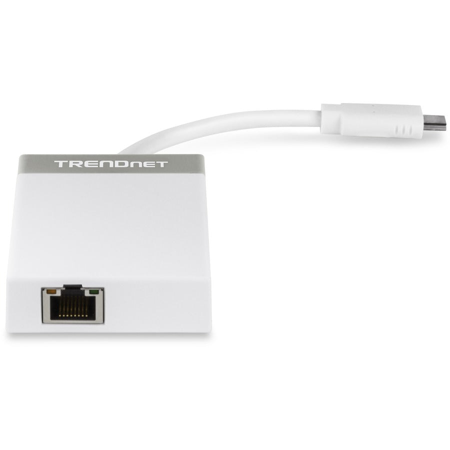 Adaptateur USB-C vers Gigabit TRENDnet, 12,7 cm (5) pour Windows, Mac OS, MacBook et Surface Pro, TUC-ETGH3 TUC-ETGH3