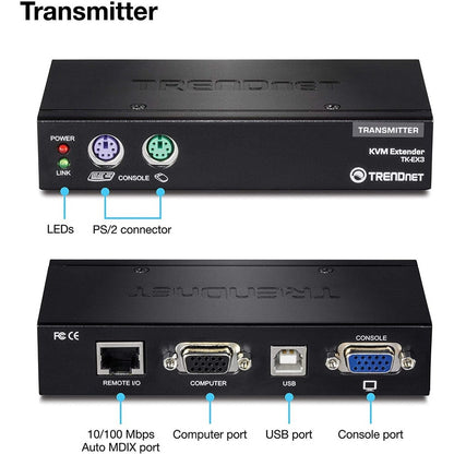 TRENDnet KVM Extension Kit TK-EX3