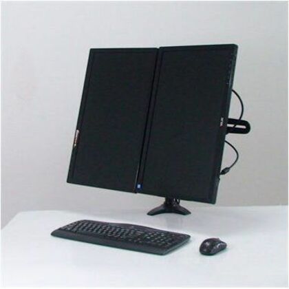 Le support de fixation pour écran double Amer Mounts prend en charge les écrans plats jusqu'à 24" AMR2C AMR2C
