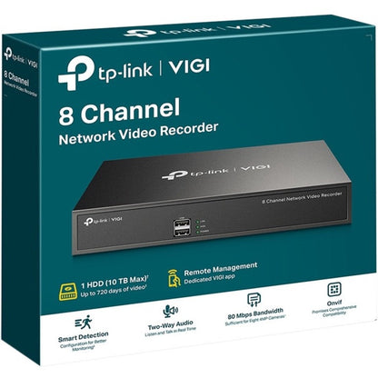 Enregistreur vidéo réseau TP-Link VIGI 8 canaux VIGI NVR1008H