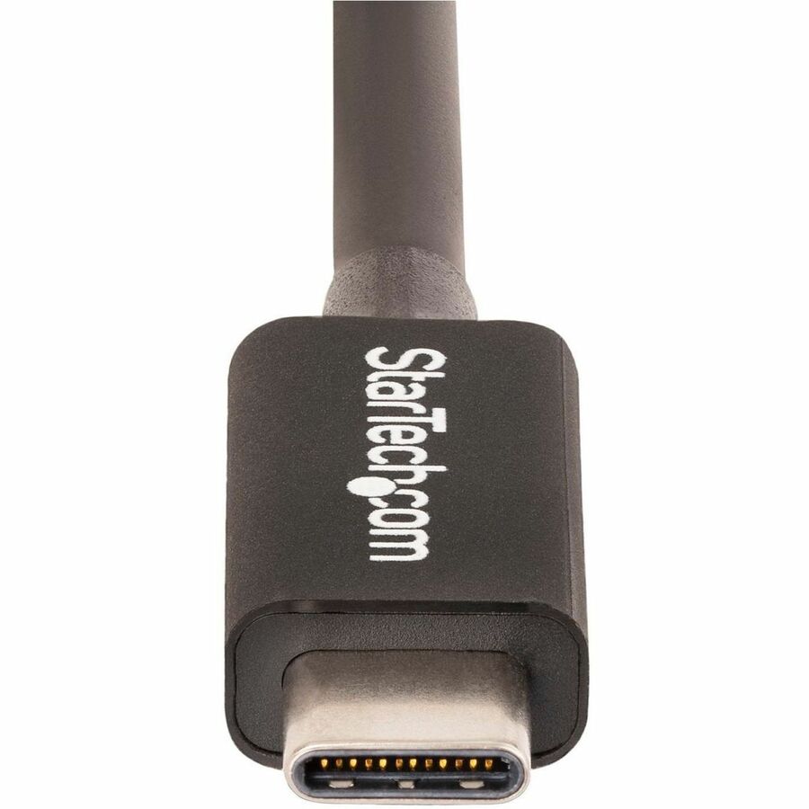 Câble Thunderbolt 4 StarTech.com de 50 cm, 40 Gbit/s, PD 100 W, vidéo 4K/8K, certifié Intel, compatible avec Thunderbolt 3/USB 3.2/DisplayPort TBLT4MM50CM