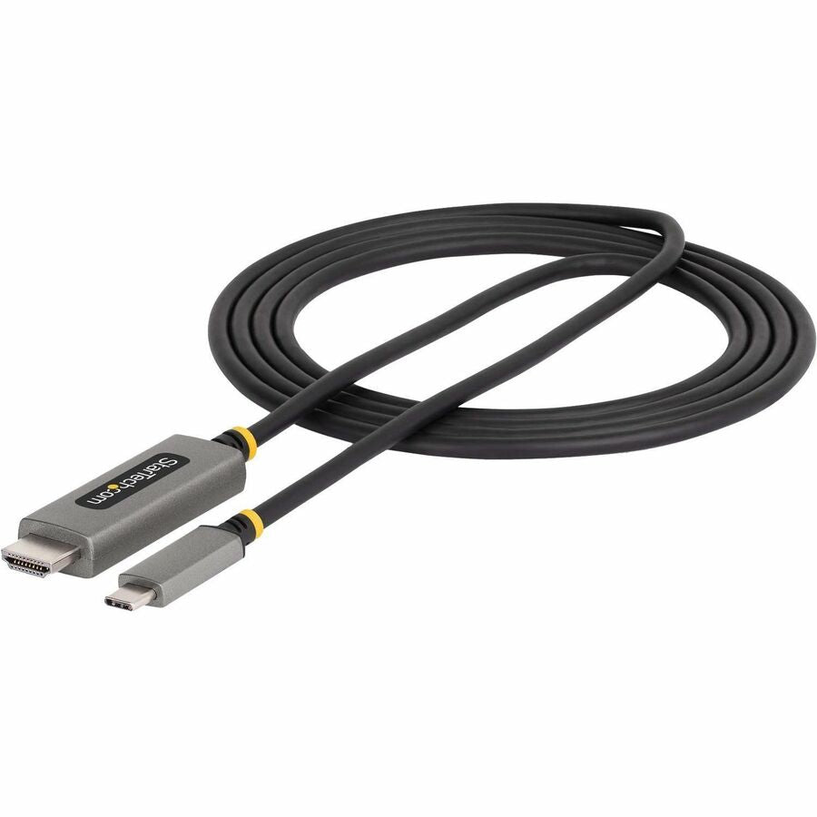 StarTech.com Câble adaptateur USB-C vers HDMI de 2 m, 8K 60 Hz, 4K 144 Hz, HDR10, convertisseur USB Type-C vers HDMI 2.1, compatible USB-C/USB4/TB3/4 135B-USBC-HDMI212M