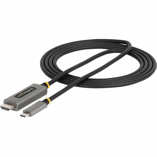StarTech.com Câble adaptateur USB-C vers HDMI de 2 m, 8K 60 Hz, 4K 144 Hz, HDR10, convertisseur USB Type-C vers HDMI 2.1, compatible USB-C/USB4/TB3/4 135B-USBC-HDMI212M