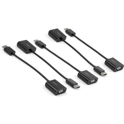 StarTech.com Lot de 5 adaptateurs DisplayPort vers VGA - Adaptateur actif pour moniteur DisplayPort 1.2 vers VGA - Dongle convertisseur vidéo DP vers VGA - M/F DP2VGA3X5