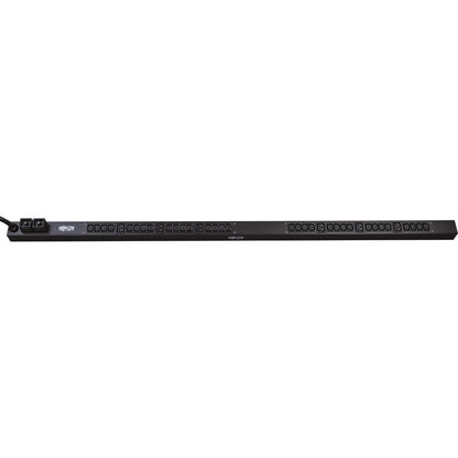 Tripp Lite by Eaton 5.5kW Single-Phase 208/230V Basic PDU, 38 Outlets (32 C13 and 6 C19), NEMA L6-30P Input, 10 ft. (3.05 m) Cord, 0U Vertical PDUV30HV