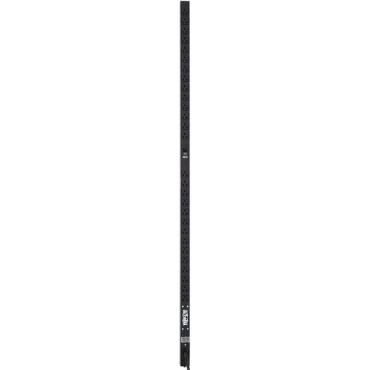 PDU monophasé avec compteur local de 1,9 kW de Tripp Lite par Eaton, prises 120 V (28 5-15/20R), adaptateur L5-20P/5-20P, cordon de 4,57 m (15 pi), PDUMV20 vertical 0U