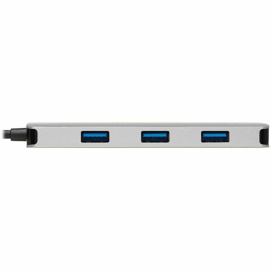 Station d'accueil USB-C Tripp Lite par Eaton, double écran - HDMI 4K 60 Hz, ports de concentrateur USB 3.x (5 Gbit/s), carte mémoire, charge PD 100 W, gris U442-DOCK8-GG