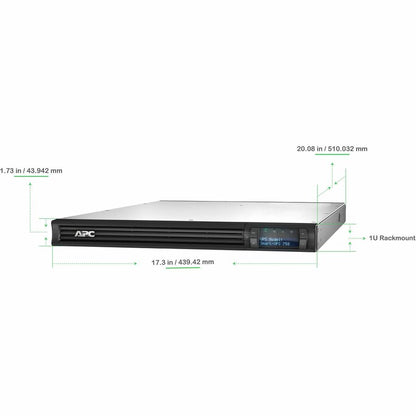 Onduleur montable en rack APC by Schneider Electric Smart-UPS SMT 750 VA SMT750RM1U