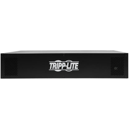 PDU commuté monophasé de 2,9 kW de Tripp Lite par Eaton - Interface LX, prises 120 V (16 5-15/20R), cordon de 10 pi (3,05 m) avec L5-30P, 2U, TAA PDUMH30NET
