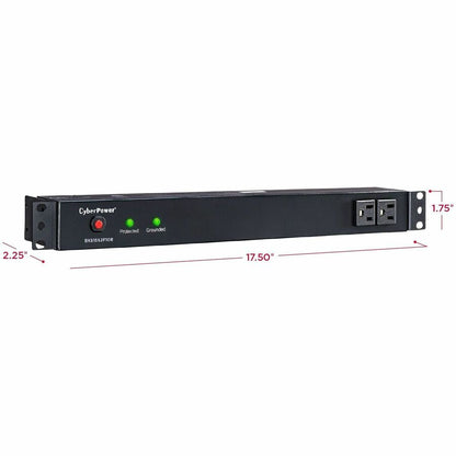 Parasurtenseur CyberPower pour rack RM 1U RKBS15S2F10R 15 A 12 prises RKBS15S2F10R