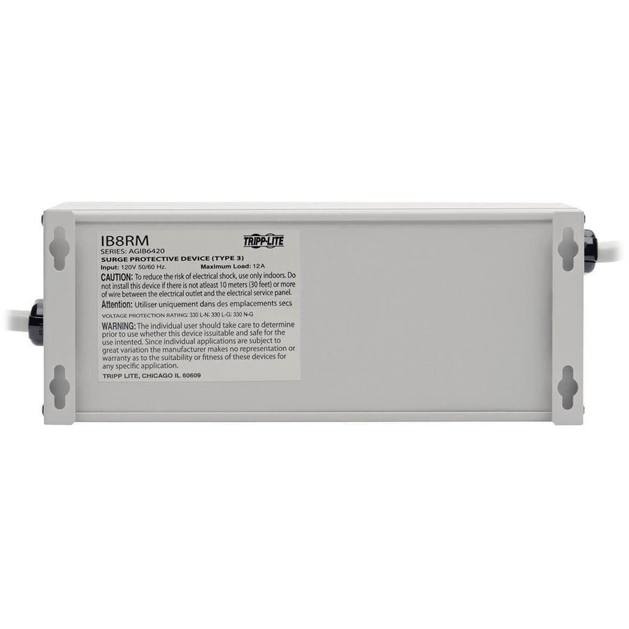 Parasurtenseur Tripp Lite Isobar 8 prises IBAR8-15RM