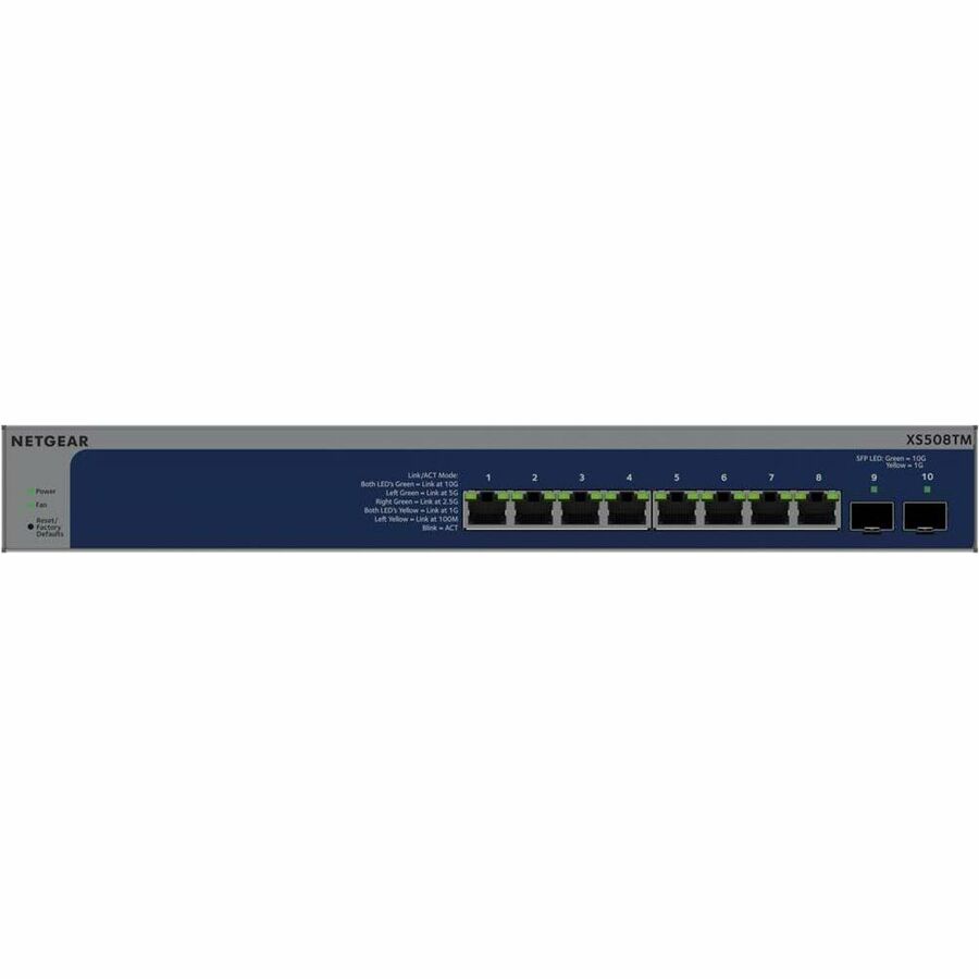 Commutateur Ethernet Netgear Smart S3600 XS508TM XS508TM-100NAS