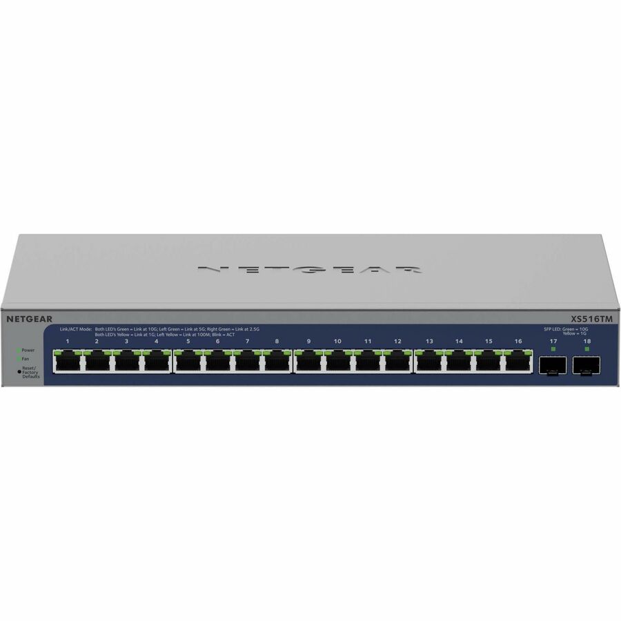 Commutateur Ethernet Netgear Smart S3600 XS516TM XS516TM-100NAS