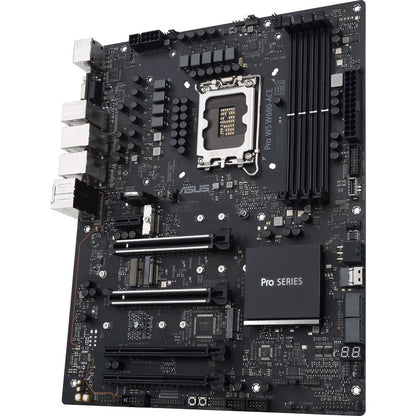 Carte mère pour station de travail Asus Pro WS W680-ACE - Chipset Intel W680 - Socket LGA-1700 - Mémoire Intel Optane compatible - ATX PRO WS W680-ACE