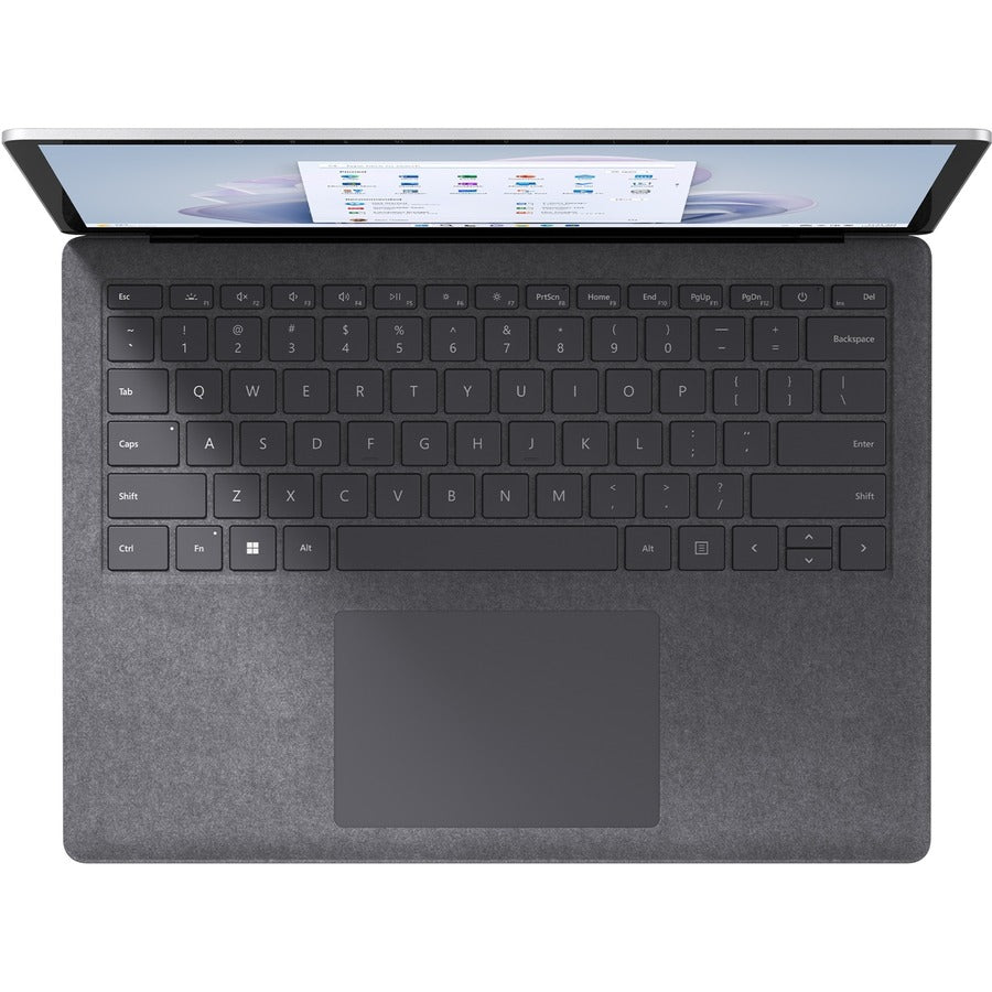 Ordinateur portable Microsoft Surface Laptop 5 13,5" à écran tactile - Intel Core i7 12e génération i7-1265U - Plateforme Intel Evo - 16 Go - SSD 512 Go - Platinum RBI-00001