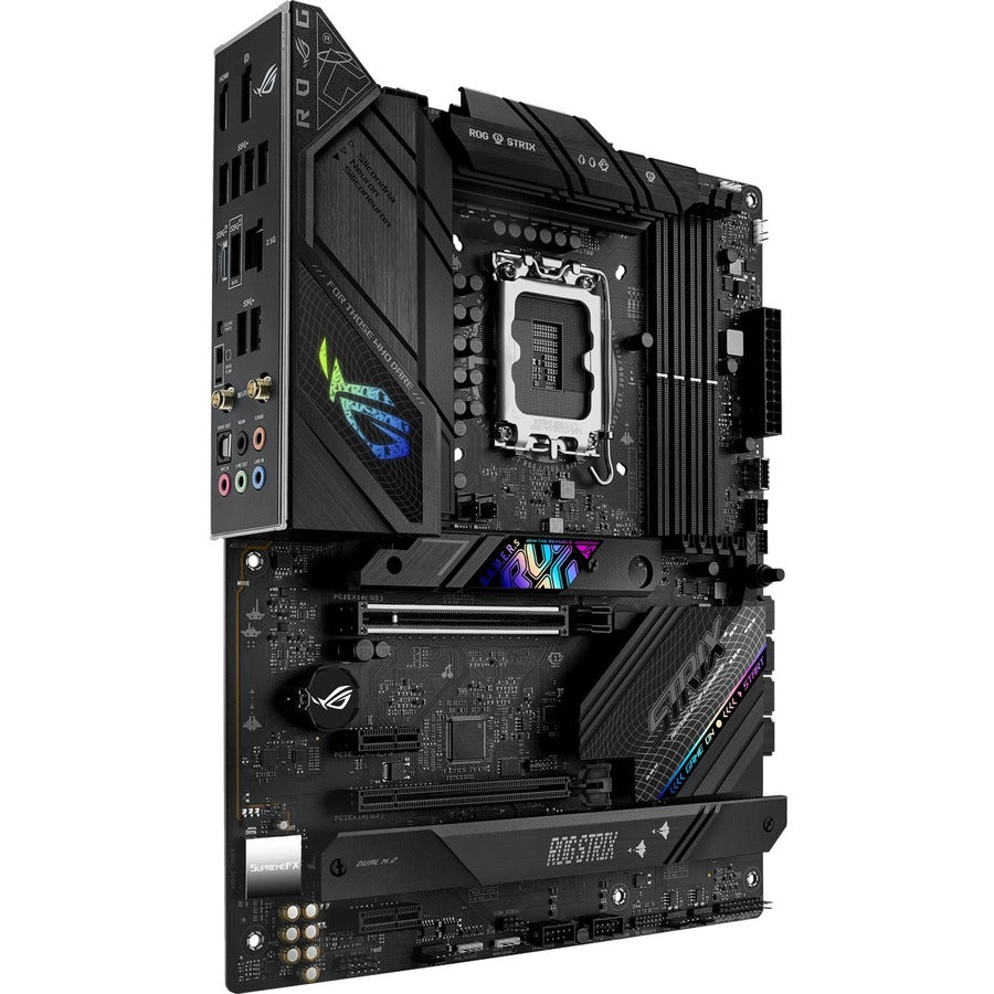Carte mère de bureau gaming Asus ROG Strix B760-F GAMING WIFI - Chipset Intel B760 - Socket LGA-1700 - ATX ROGSTRIXB760-FGAMINGWIFI