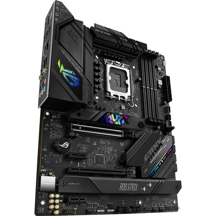 Carte mère de bureau gaming Asus ROG Strix B760-F GAMING WIFI - Chipset Intel B760 - Socket LGA-1700 - ATX ROGSTRIXB760-FGAMINGWIFI