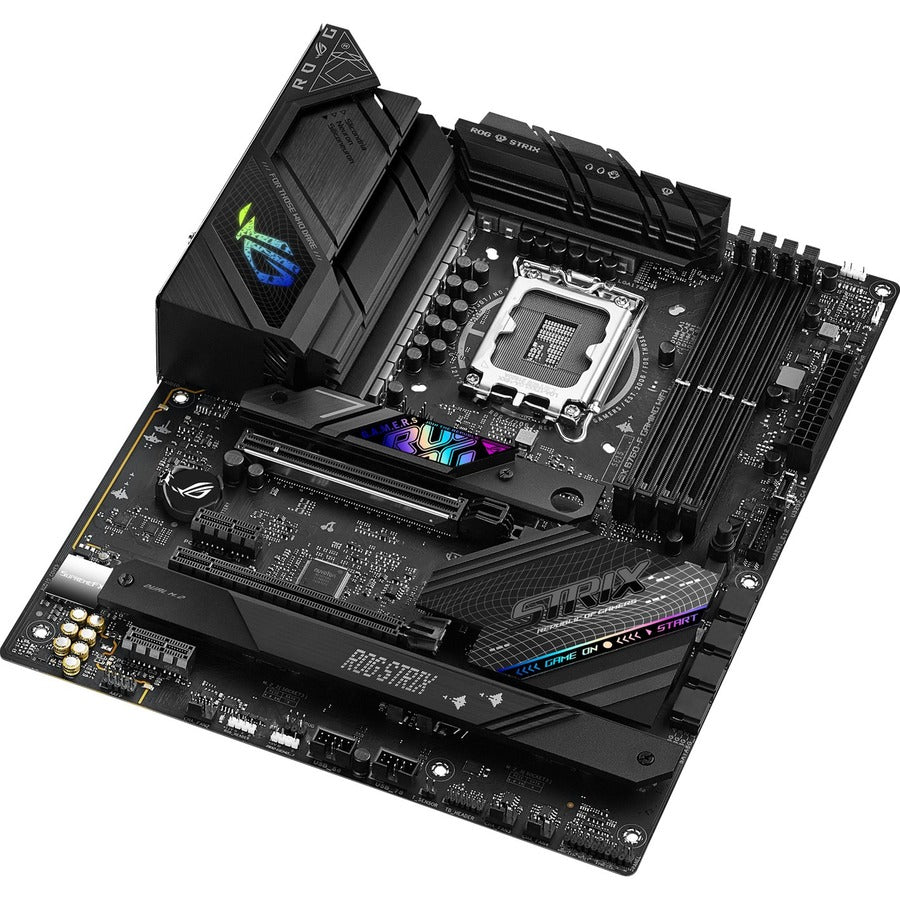 Carte mère de bureau gaming Asus ROG Strix B760-F GAMING WIFI - Chipset Intel B760 - Socket LGA-1700 - ATX ROGSTRIXB760-FGAMINGWIFI