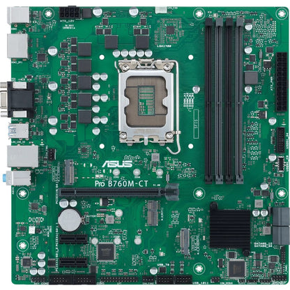 Carte mère industrielle Asus Pro B760M-CT-CSM - Chipset Intel B760 - Socket LGA-1700 - Micro ATX ProB760M-CT-CSM