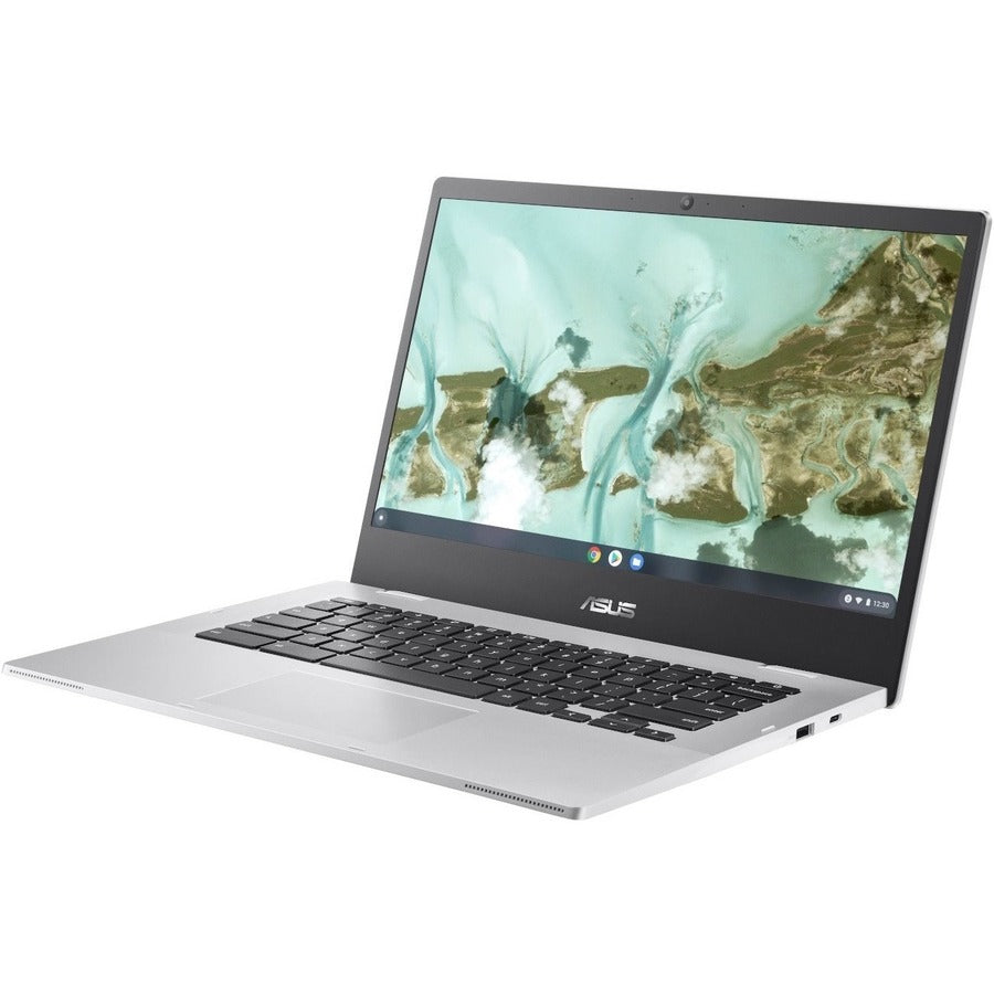 Asus Chromebook CX1 CX1400 CX1400CKA-DB84F Chromebook 14" - Full HD - Intel Celeron N4500 - 8 Go - Mémoire Flash 64 Go - Argent Transparent CX1400CKA-DB84F